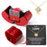 To My Love Eternal Rose Necklace Gift Red Apple Jewelry Box