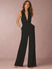 Women's Jumpsuit Deep V Neck Slim Sleeveless Wide Leg backless