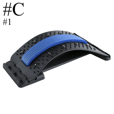 Buy style-c-blue Magnetic Back Stretcher Massage Corrector For Pain Relief And Posture