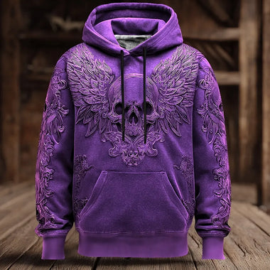 Men’s Halloween Hoodie Elegant 3D Printed Streetwear Pullover