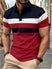 Men's Polo Shirt Elegant Trendy Stitch T Shirt Stretch Comfy Short Sleeves