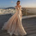 Valentina Custom Made Mermaid Wedding Dress Long Lace Sleeves Detachable Train