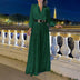 Jumpsuit Sequins Slim High Waist Belted Party Romper