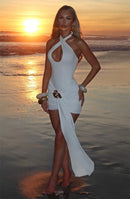 Sexy Short Dress Bodycon Backless Elegant Sleeveless For Women