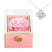 For Girlfriend Rotating Rose Necklace Gift box Jewelry With Flower