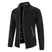 Men's Cardigan Large Size Stand Collar Warm Knit Sweater Coat Youth Wool