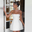 Women's Sexy Dress Elegant A-Line  Off Shoulder Bodycon Party