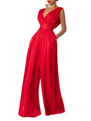 Women's Jumpsuit Elegant Slim Fit Loose Wide Leg Casual Chic-5