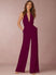 Women's Jumpsuit Deep V Neck Slim Sleeveless Wide Leg backless