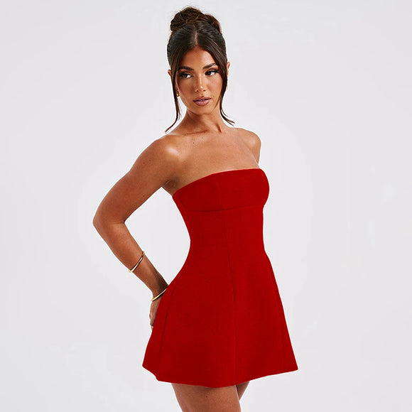 Women's Sexy Dress Elegant A-Line  Off Shoulder Bodycon Party