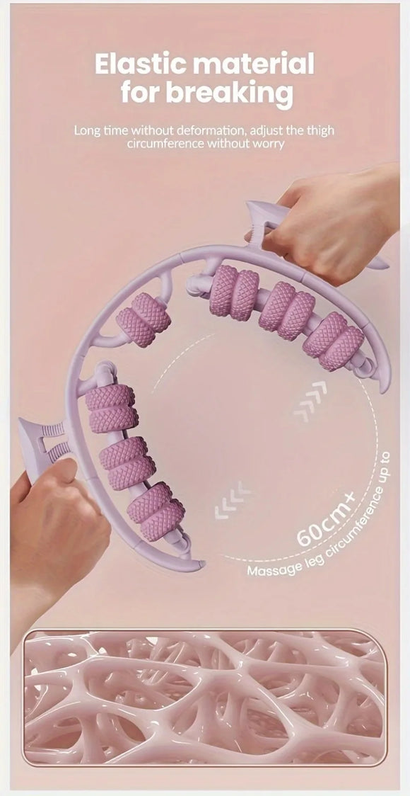 360°Yoga Leg Roller Massager Slimming Legs Muscle & Pelvic Trainer Tool