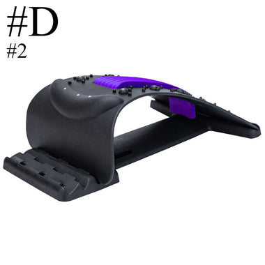 Buy style-d-purple Magnetic Back Stretcher Massage Corrector For Pain Relief And Posture