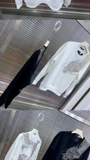 Men's Sweatshirt Pullover Elegant Dragon Print Loose Long Sleeve-3