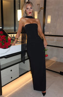 Sexy Maxi Dress Elegant Off Shoulder Backless Evening Party Dress-17