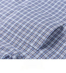 Chemise coton élégante rayée coupe cintrée manches longues-11