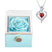 For Girlfriend Rotating Rose Necklace Gift box Jewelry With Flower