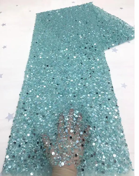 Diane Custom Made Mermaid Wedding Dress, Detachable Train & Sequins
