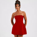 Women's Sexy Dress Elegant A-Line  Off Shoulder Bodycon Party
