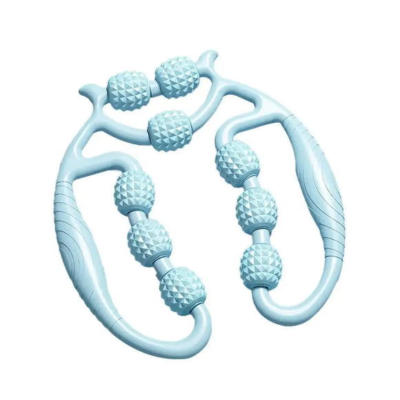 Circular Leg Clips Thigh Massager – Yoga Roller Muscle Relaxation Wheel