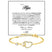 My Daughter Birthday Infinite Heart Bracelet Symbol Hollow Heart Gift