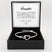 My Daughter Birthday Infinite Heart Bracelet Symbol Hollow Heart Gift