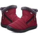Women’s Ankle Boots Elegant Waterproof Snow Boots Outdoor Comfortable-28