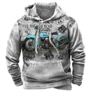 Men's Hoodie Streetwear Vintage 3D Printed Casual Oversized Sweatshirt