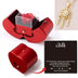 To My Love Eternal Rose Necklace Gift Red Apple Jewelry Box