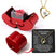 To My Love Eternal Rose Necklace Gift Red Apple Jewelry Box