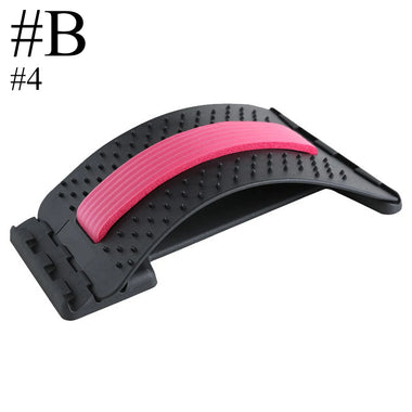 Buy style-b-pink Magnetic Back Stretcher Massage Corrector For Pain Relief And Posture