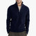 Men’s Sweater Pullover Knit Turtleneck Solid Color Long Sleeve Zipper