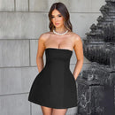 Women's Sexy Dress Elegant A-Line  Off Shoulder Bodycon Party