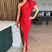 Sexy Dress Bodycon Elegant Asymmetrical Collar & Side Slit Evening Wear