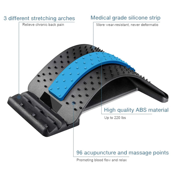 Magnetic Back Stretcher Massage Corrector For Pain Relief And Posture