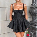 Women's Sexy Mini Dress Strap Elegant Fashion Beautiful Party Gown-18