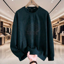 Men's Sweatshirt Pullover Elegant Casual Crew Neck Long Sleeve