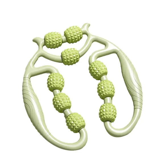 Circular Leg Clips Thigh Massager – Yoga Roller Muscle Relaxation Wheel