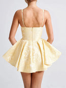 Women's Sexy Mini Dress Strap Elegant Fashion Beautiful Party Gown