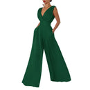 Women's Jumpsuit Elegant Slim Fit Loose Wide Leg Casual Chic-13