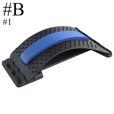 Buy style-b-blue Magnetic Back Stretcher Massage Corrector For Pain Relief And Posture