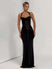 Women's Sexy Maxi Dress Elegant Pleated Lace Patchwork Evening Party