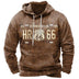 Men's Hoodie Streetwear Vintage 3D Printed Casual Oversized Sweatshirt