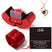 To My Love Eternal Rose Necklace Gift Red Apple Jewelry Box