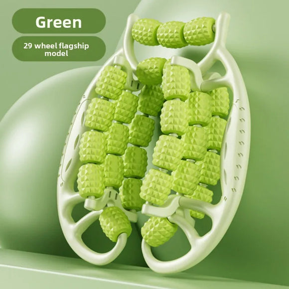 Yoga Leg Roller Massager Slimming Legs Muscle & Pelvic Trainer Tool