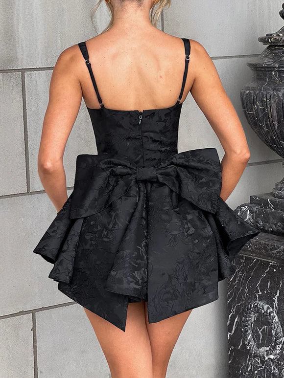 Women's Sexy Mini Dress Strap Elegant Fashion Beautiful Party Gown