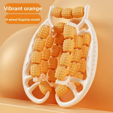 Buy 29-wheel-orange Yoga Leg Roller Massager Slimming Legs Muscle &amp; Pelvic Trainer Tool