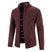 Men's Cardigan Large Size Stand Collar Warm Knit Sweater Coat Youth Wool