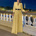 Jumpsuit Sequins Slim High Waist Belted Party Romper