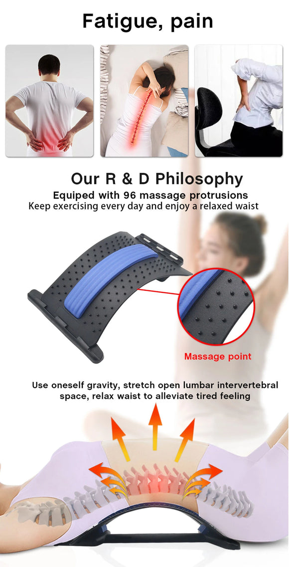 Magnetic Back Stretcher Massage Corrector For Pain Relief And Posture