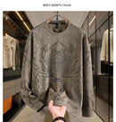 Men's Sweatshirt Pullover Elegant Casual Crew Neck Long Sleeve-10